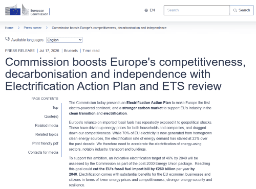 EC proposal